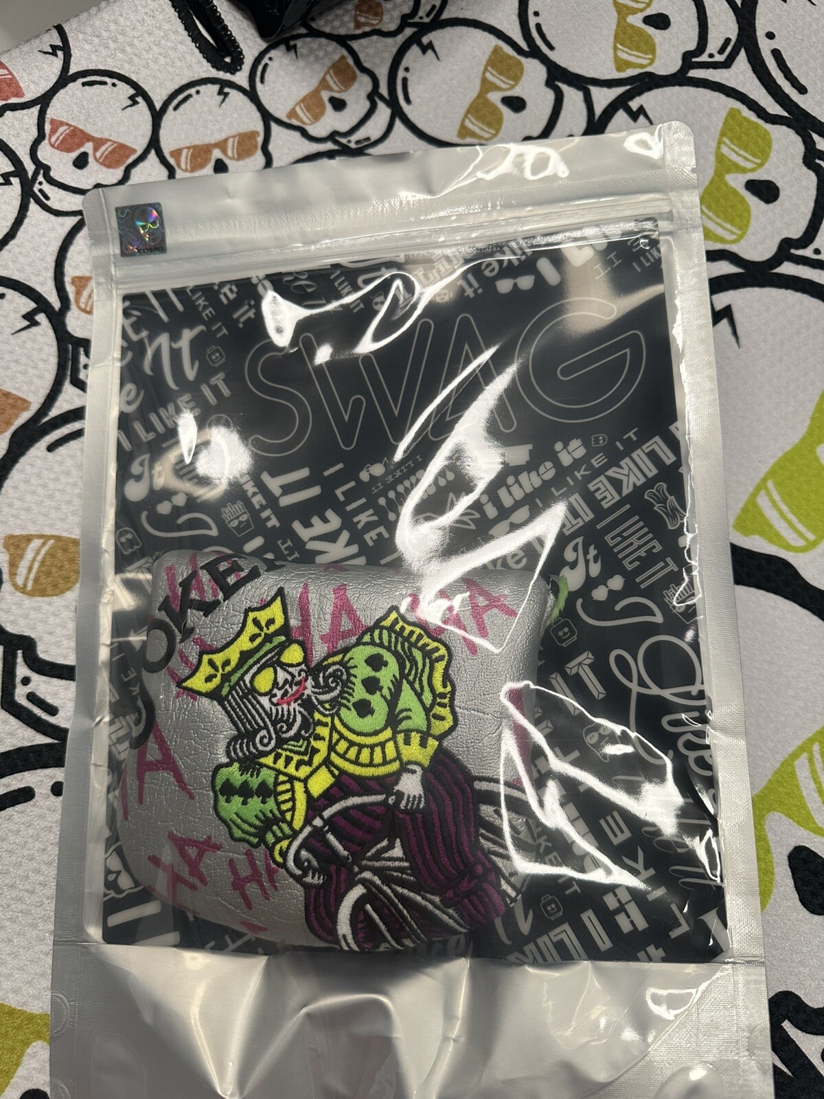 SWAG Golf Defaced Bicycle Joker King Mallet Cover - Thumbnail 4